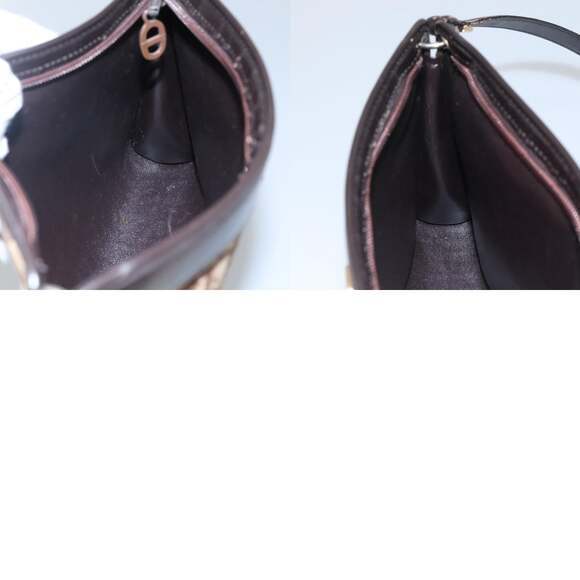 DIOR Trotter Canvas Shoulder Bag Brown - Picture 12 of 12